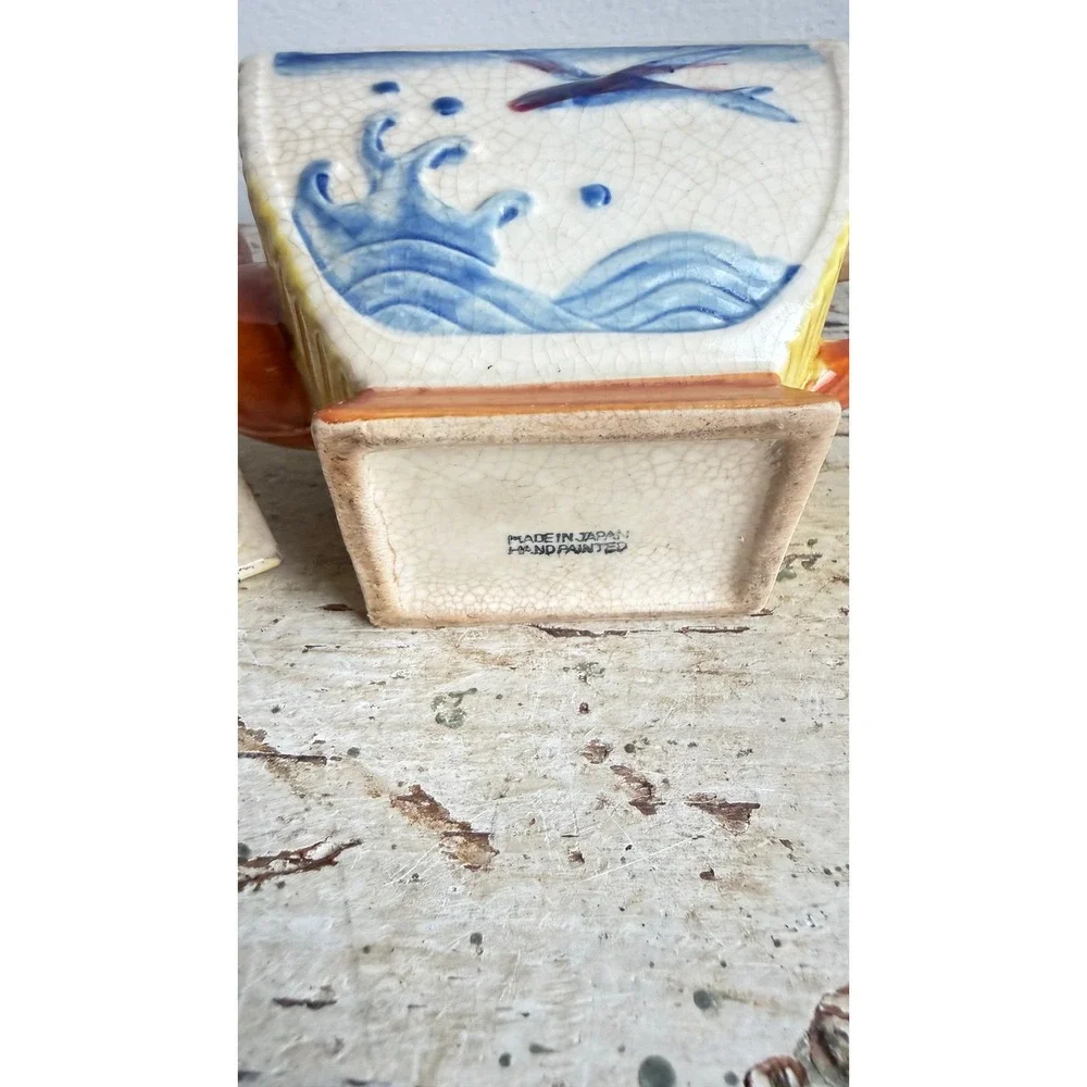 Hand Painted vintage japanese